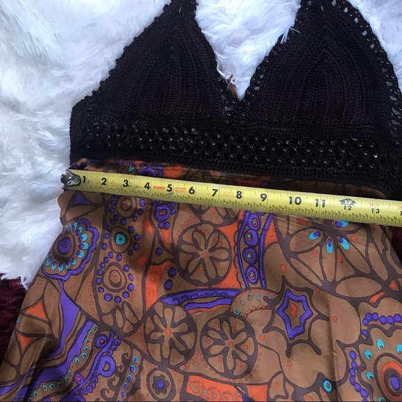 Silk Boho Beach Dress - Picture 5 of 14